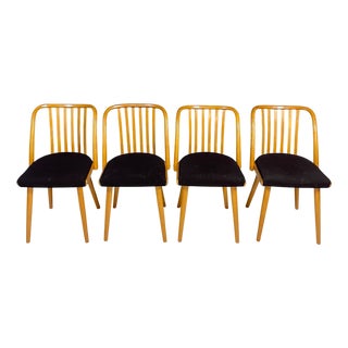 Dining Chairs by Antonín Šuman, Czechoslovakia, 1970s, Set of 4 For Sale