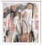 Antibes 2 - Framed Contemporary Neutral Tones Original Acrylic Painting on Canvas by Swedish Artist Maria C Bernhardsson For Sale