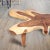 2020s 83" Long Free Form One Slab Living Edge Coffee Table 10 For Sale - Image 5 of 12