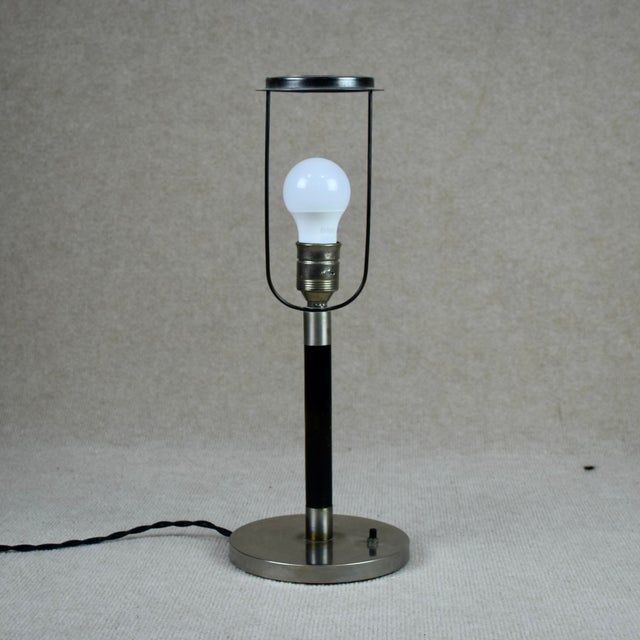 Table Lamp by Harald Notini for Böhlmarks, Sweden, 1930s For Sale - Image 3 of 7