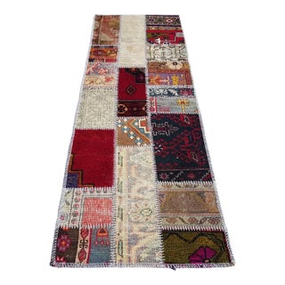 Oushak Vintage Wool Rug For Sale
