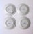 Japanese Porcelain Appetizer Plates, Imari Style, Scalloped Edge, Set of 4 For Sale - Image 10 of 10