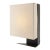1970s Triangle Shaped Table Lamp For Sale