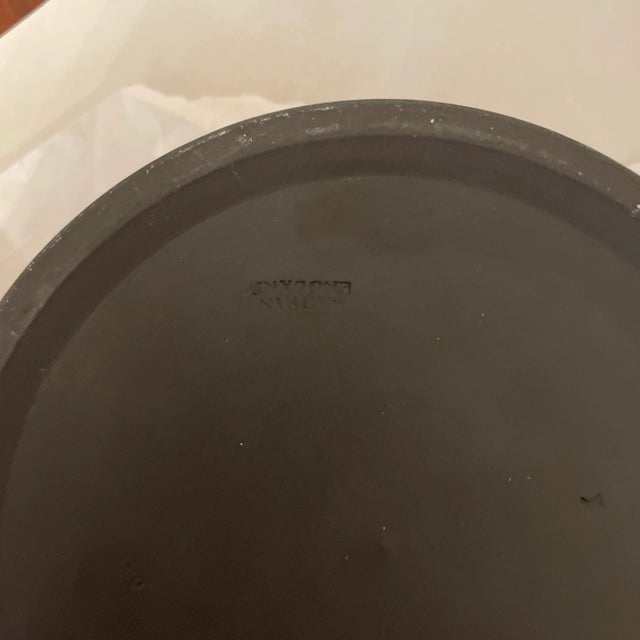 Antique Black Round Lidded Wedgwood Box For Sale - Image 12 of 13