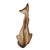 1950s Vintage Mid Century Ceramic Siamese Cat Figurine With Blue Eyes & Long Lashes For Sale - Image 5 of 6