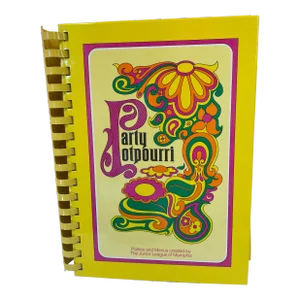 1993 Copy of Original 1971 “Party Potpourri” Cookbook by the Junior League of Memphis