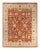 Orange Eclectic, One-of-a-Kind Hand-Knotted Area Rug in Orange, 9' 2" x 11' 10" For Sale - Image 8 of 8