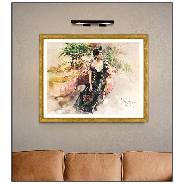 Message us to inquire about custom framing options! (Included for free with every purchase) The artwork here, "Enchanted...
