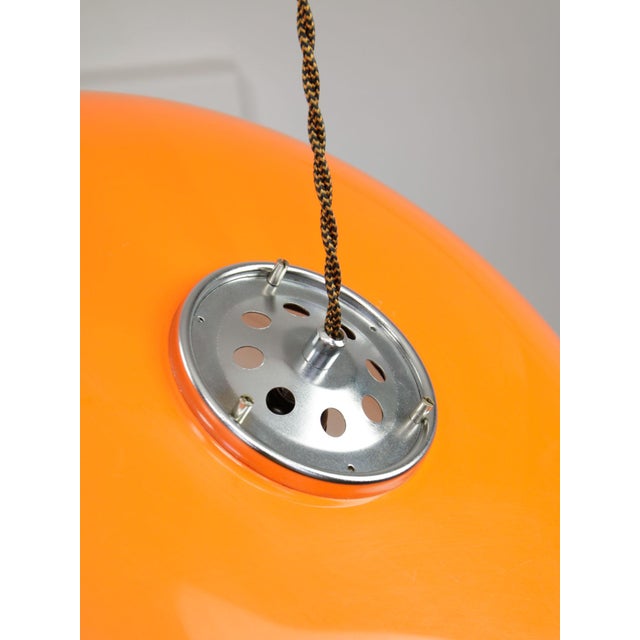 Medusa Pendant Lamp in Orange from Guzzini, 1970s For Sale - Image 15 of 18