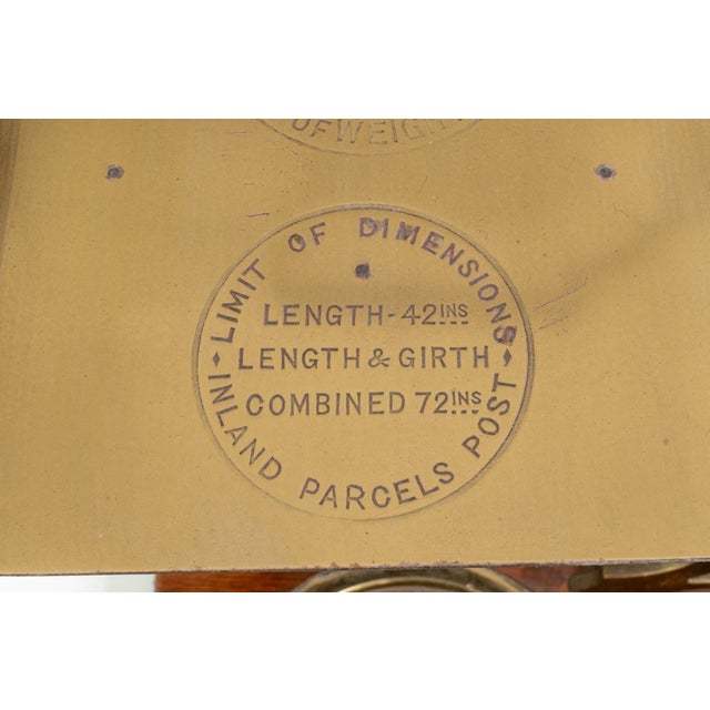 Antique English S. Mordan & Co. London Letter Postal Scale For Sale - Image 11 of 11