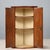 Dutch Half Moon Walnut Corner Cabinet For Sale - Image 3 of 11