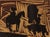 Pablo Picasso, Bullfight, The Bull's Entrance, Linocut, 1962 For Sale