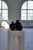 A set of 3 Art Deco Vases made in Sweden at Pukeberg. Solid black glass with that decorative art deco look. The two larger...