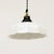 White Art Deco Hanging Lamp For Sale - Image 8 of 8