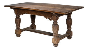 Oak Dining Table, Mid-18th Century