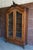 Antique French Rococo Glass Front Armoire For Sale - Image 11 of 11