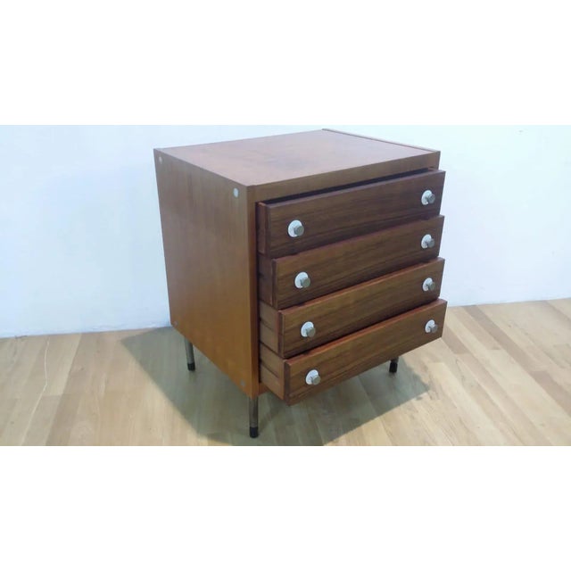 Mid-Century Modern Vintage Dresser & Mirror, 1960s For Sale - Image 3 of 6