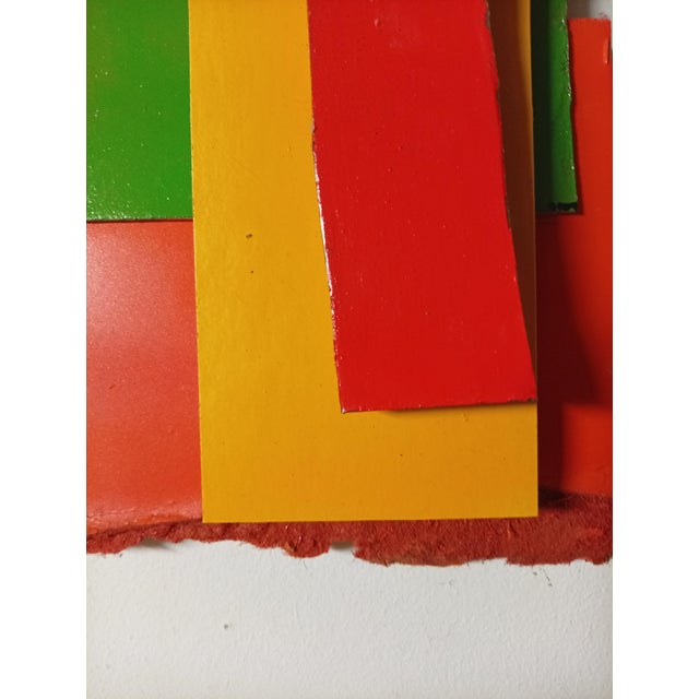 Contemporary Abstract Aerosol on Assembled Masonite (Isorel) "Untitled 195" by Andre Debono For Sale - Image 6 of 7