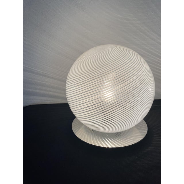 Table Lamps by L. Diaz De Santillan for Venini, 1970, Set of 2 For Sale - Image 6 of 7