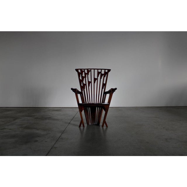 Highback Armchair, Germany, 1900s For Sale - Image 5 of 13