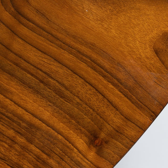 1930s French Chestnut Brown Art Deco Coffee Table For Sale - Image 14 of 15