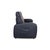 Leather Three Seater Blue & Black Sofa from Musterring For Sale - Image 12 of 15