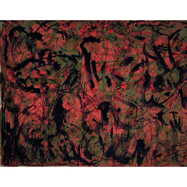 Abstract Expressionism Michael Rubin, Asbury Park III For Sale - Image 3 of 6