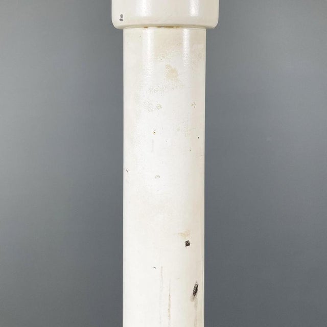 Italian White Metal Vertical Medical Scale from Salus, 1960s For Sale - Image 10 of 17