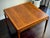 Lane Furniture Mid-Century Modern 1963 Lane Furniture Rhythm Walnut & Pecan Lamp Table — MCM Square End Side Coffee Table For Sale - Image 4 of 12