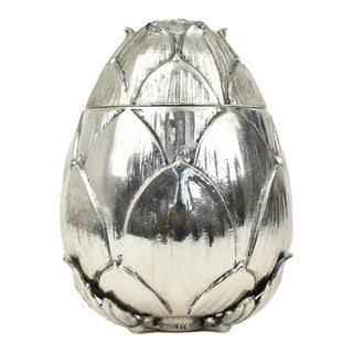 Silver Artichoke Ice Bucket by Mauro Manetti, 1970s For Sale