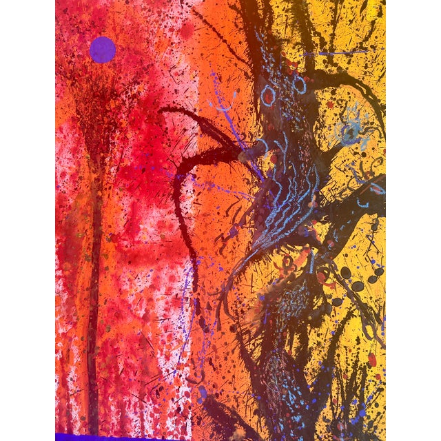 This is a fantastic Large Original Mixed Media Painting on Paper by Listed California Artist, Hendrik Grise (1914-1982)....