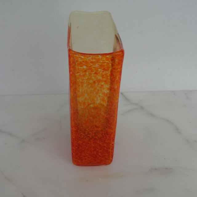 Glass Toni Zuccheri Style Glass Vase For Sale - Image 7 of 9