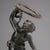 Metal Pompeian Silenus in Bronze Copy Figurine For Sale - Image 7 of 10