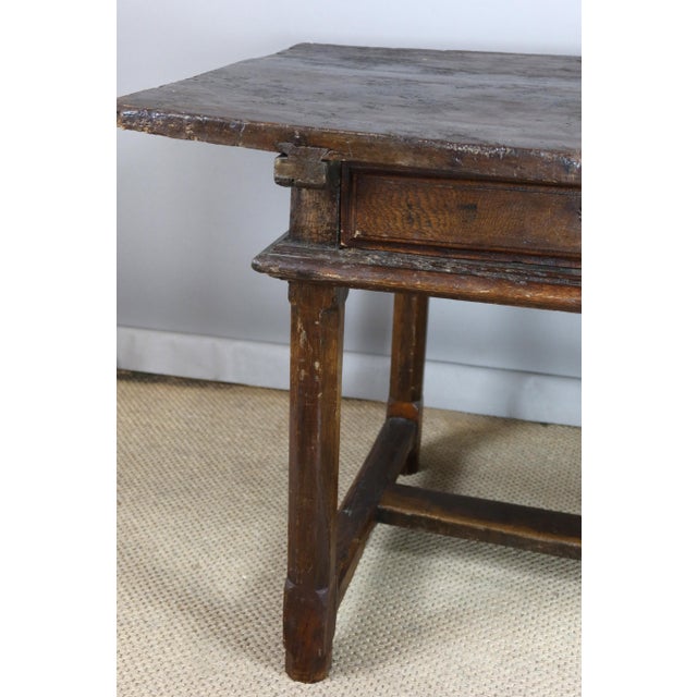 Oak Table, 17th Century For Sale - Image 9 of 11