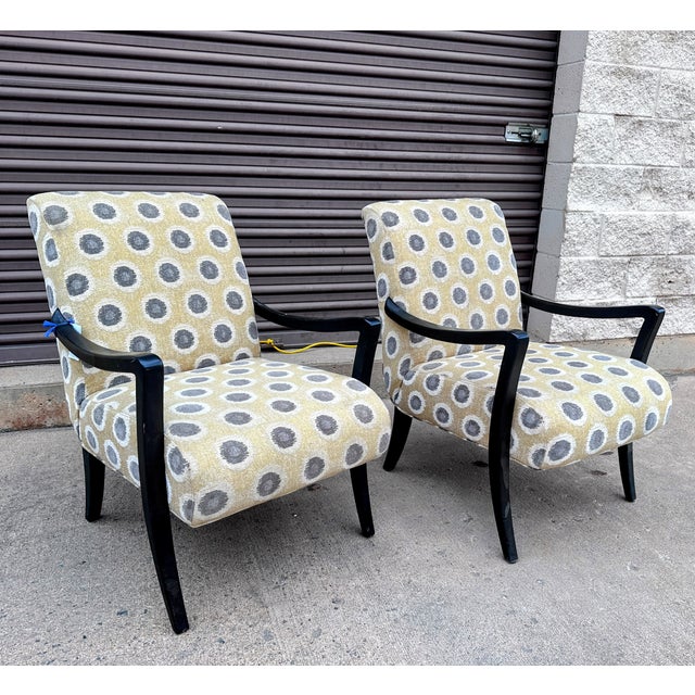 Hooker Furnishings Sam Moore Dante Exposed Wood Chairs, a Pair For Sale - Image 10 of 18