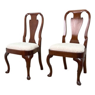 Antique Walnut Side Chairs, 1710, Set of 2 For Sale