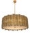 Italian-Style Smoked Fumé Tropical Murano Glass Chandelier by Simoeng For Sale