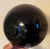 Glass Antique 19th Century American Blown Glass Amber Witch's Ball For Sale - Image 7 of 18