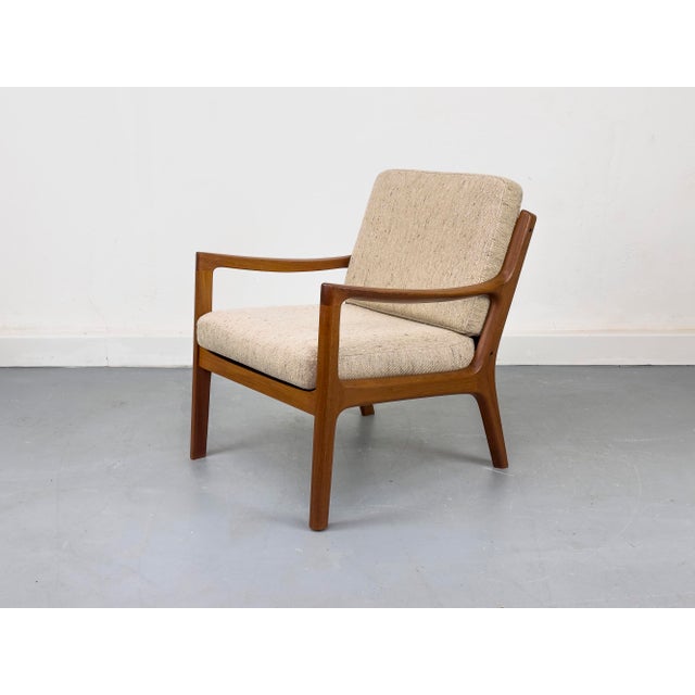 Mid-Century Modern Danish Senator Lounge Chair in Teak by Ole Wanscher for Cado, 1960s For Sale - Image 3 of 18