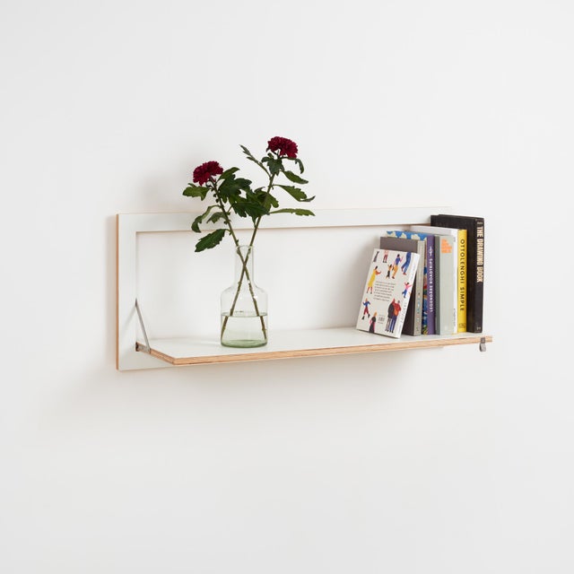 100×40-1 Fläpps Shelf in White from Ambivalenz For Sale - Image 4 of 5