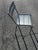 Gray Wrought Iron Table & 4 Aluminum Chairs Patio Set ~ For Sale - Image 8 of 8