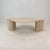 Italian Oval Coffee Table in Travertine, 1980s For Sale - Image 10 of 18