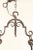 Mid 20th Century Mid 20th Century French Forged Iron Chandelier For Sale - Image 5 of 11