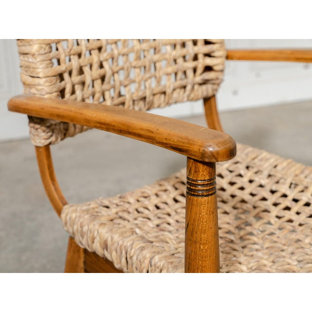 1950s Vintage Armchair by A. Audoux & F. Minet for Vibo Vesoul, 1950s For Sale - Image 5 of 12