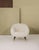 Black Niemeyer Lounge Chair in Bouclé with Dark Oak and Brushed Brass from InsidherLand For Sale - Image 8 of 13