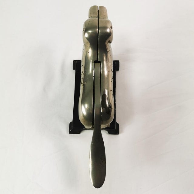 Metal Art Deco Nutcracker, Belgium, 1950s For Sale - Image 7 of 15