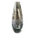 Signed Kosta Sweden H3053 Crystal Bud Vase With Etched Wildflowers, Circa 1960s For Sale