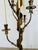 Brass Rare, Italian Mid Century Stilnovo 10-Light Brass & Marble Floor Lamp C. 1960 For Sale - Image 8 of 12