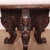 Brown Vintage English Carved Lamp Table, 1890s For Sale - Image 8 of 12