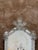 Silver Venetian Mirrors in Murano Glass Deco and Candleholders, Italy, 1940s, Set of 2 For Sale - Image 8 of 14